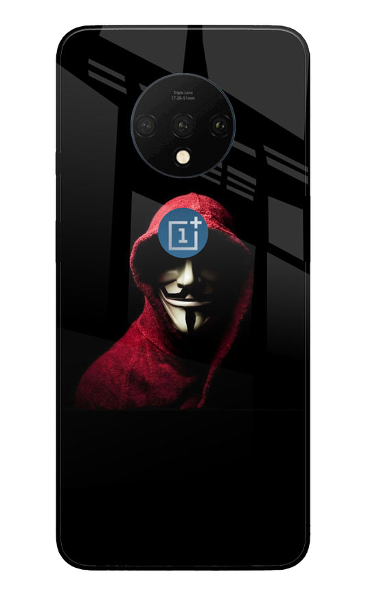 Anonymous Hacker Oneplus 7T Glass Cover