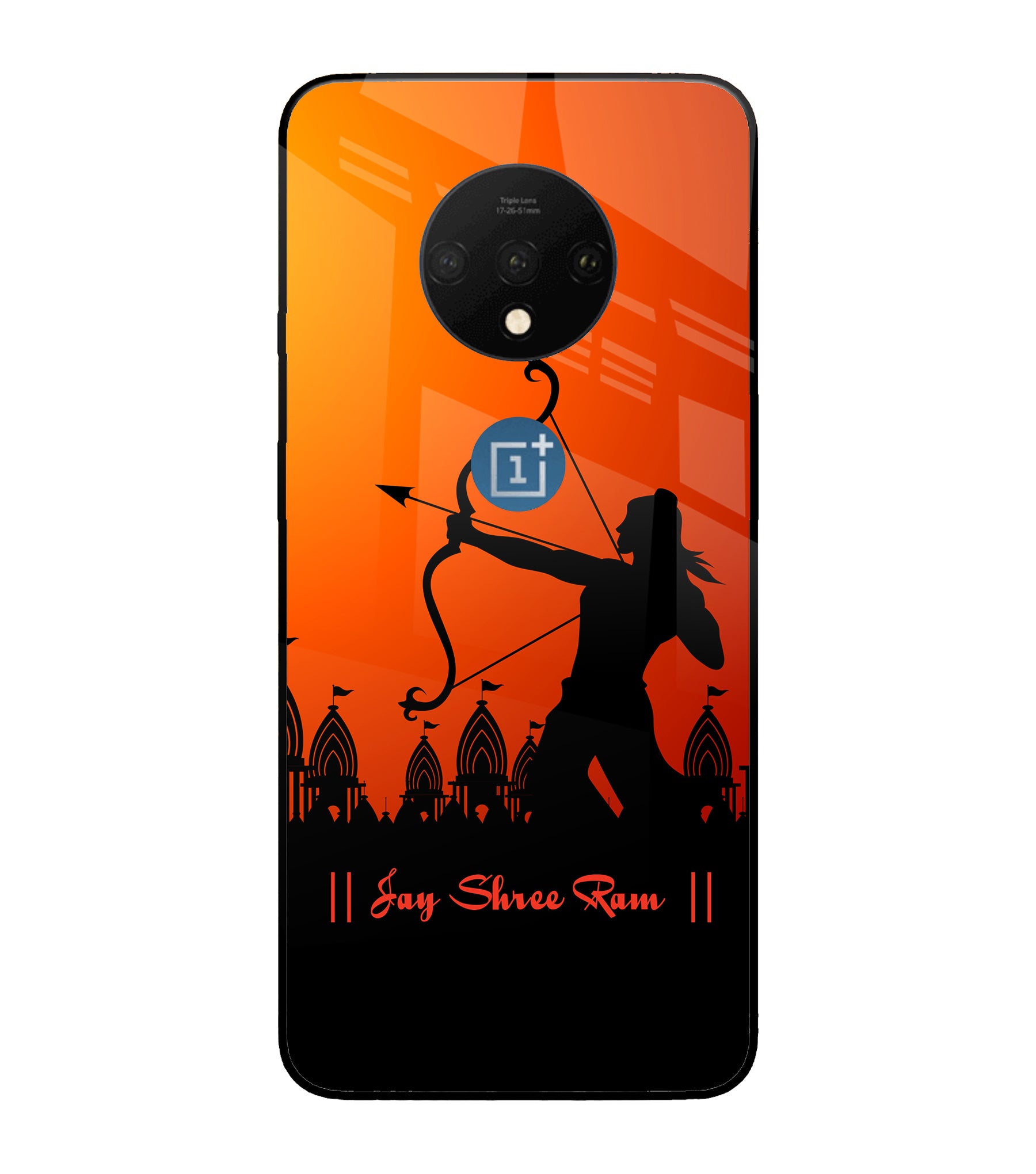 Lord Ram - 4 Oneplus 7T Glass Cover