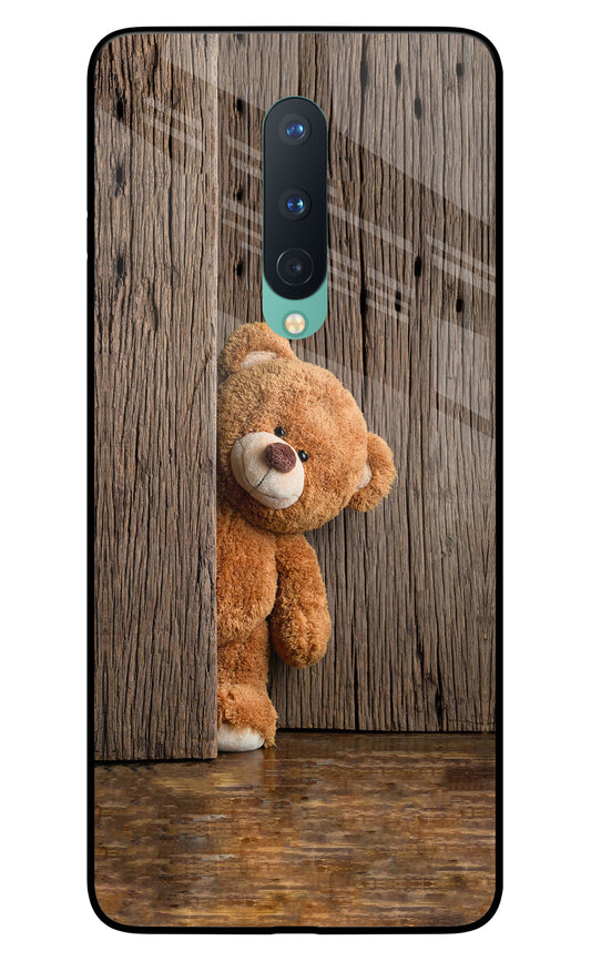 Teddy Wooden Oneplus 8 Glass Cover
