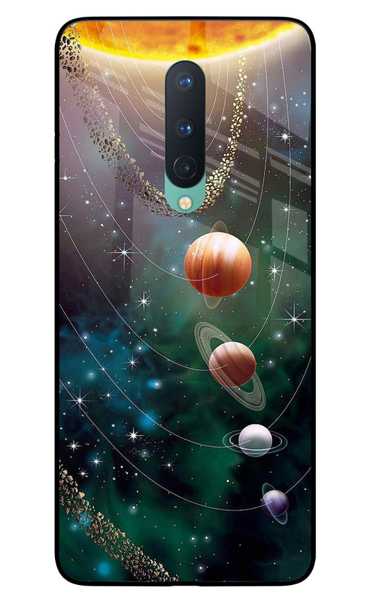 Solar System Art Oneplus 8 Glass Cover
