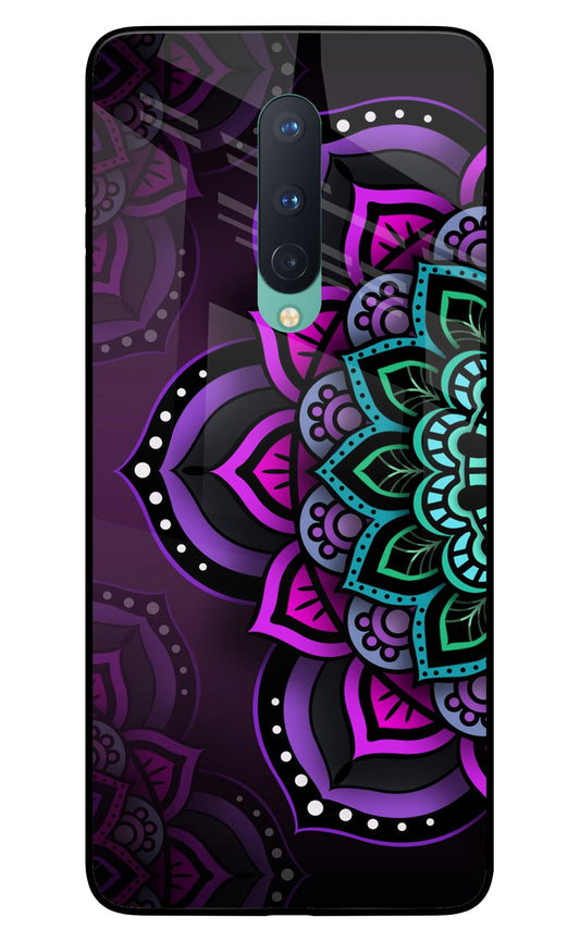 Abstract Rangoli Oneplus 8 Glass Cover