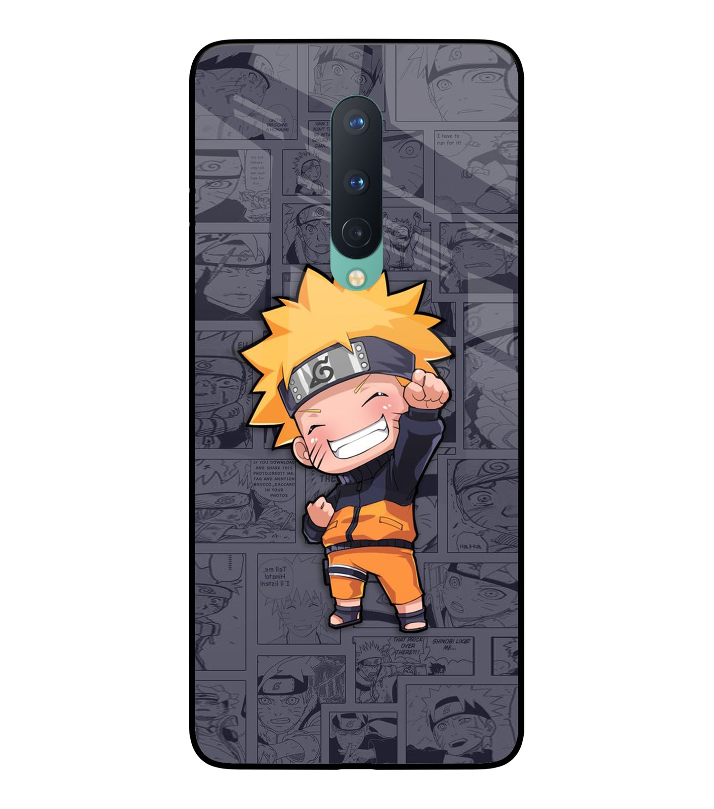 Chota Naruto Oneplus 8 Glass Cover