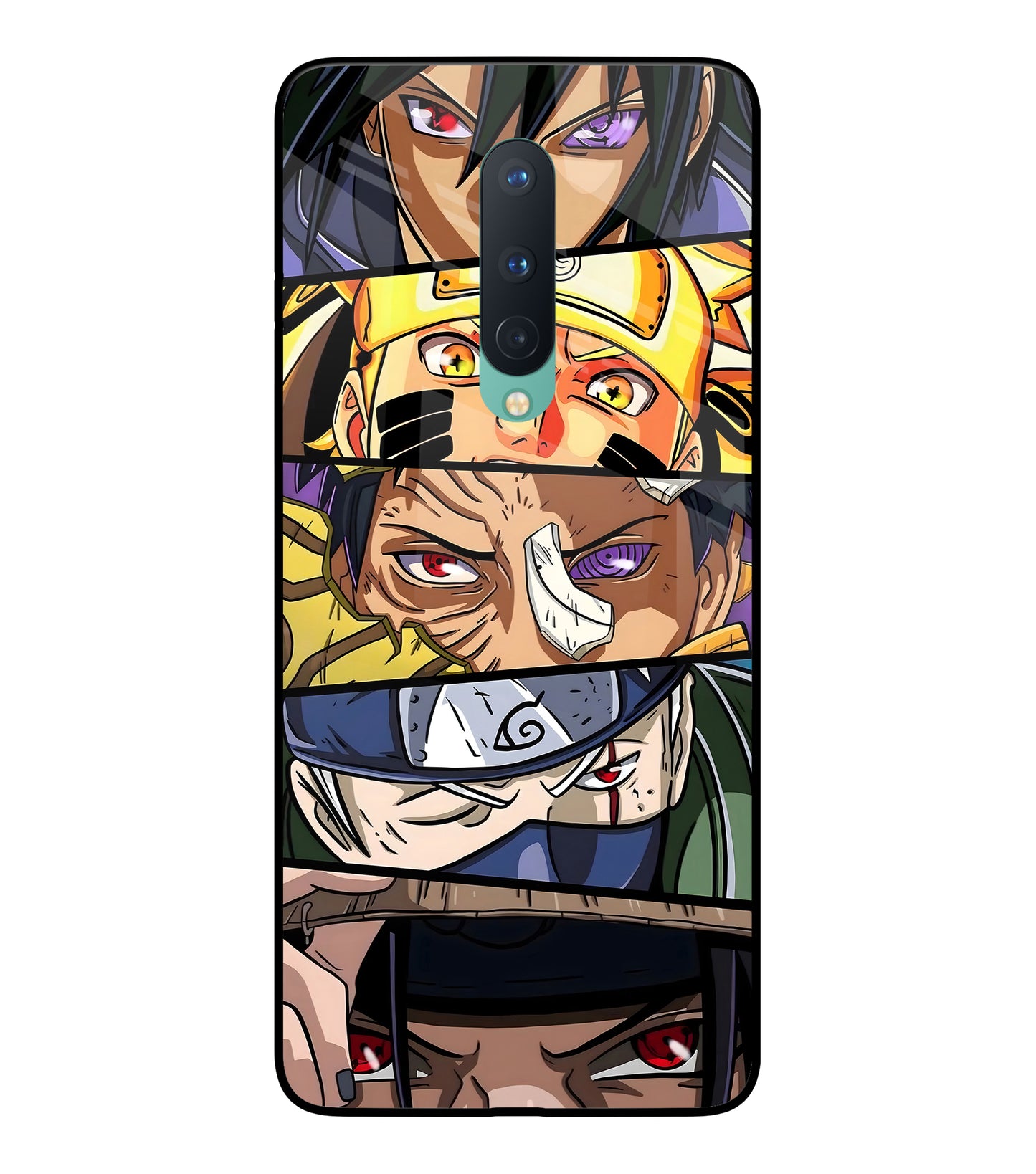 Naruto Character Oneplus 8 Glass Cover