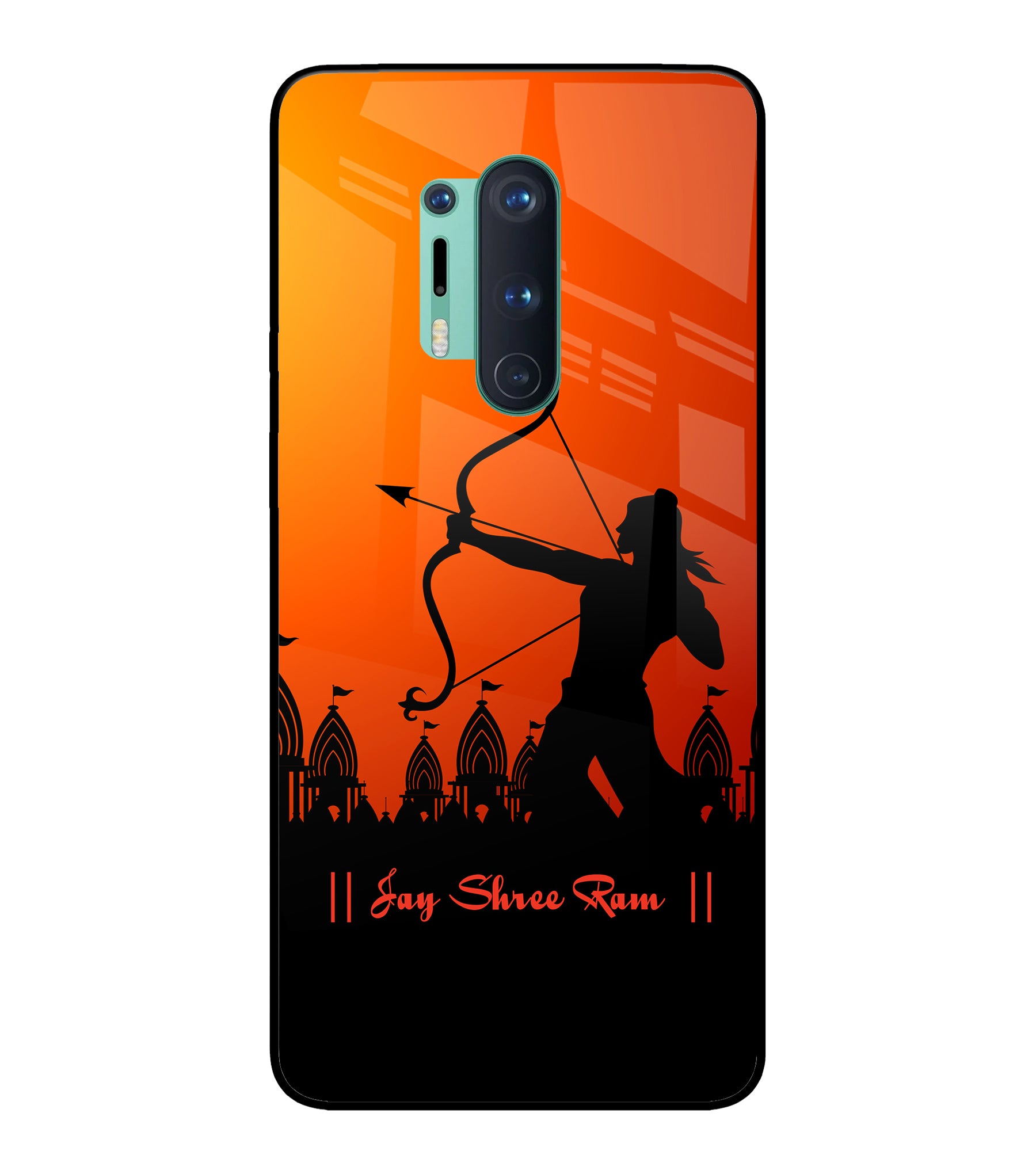 Lord Ram - 4 Oneplus 8 Pro Glass Cover