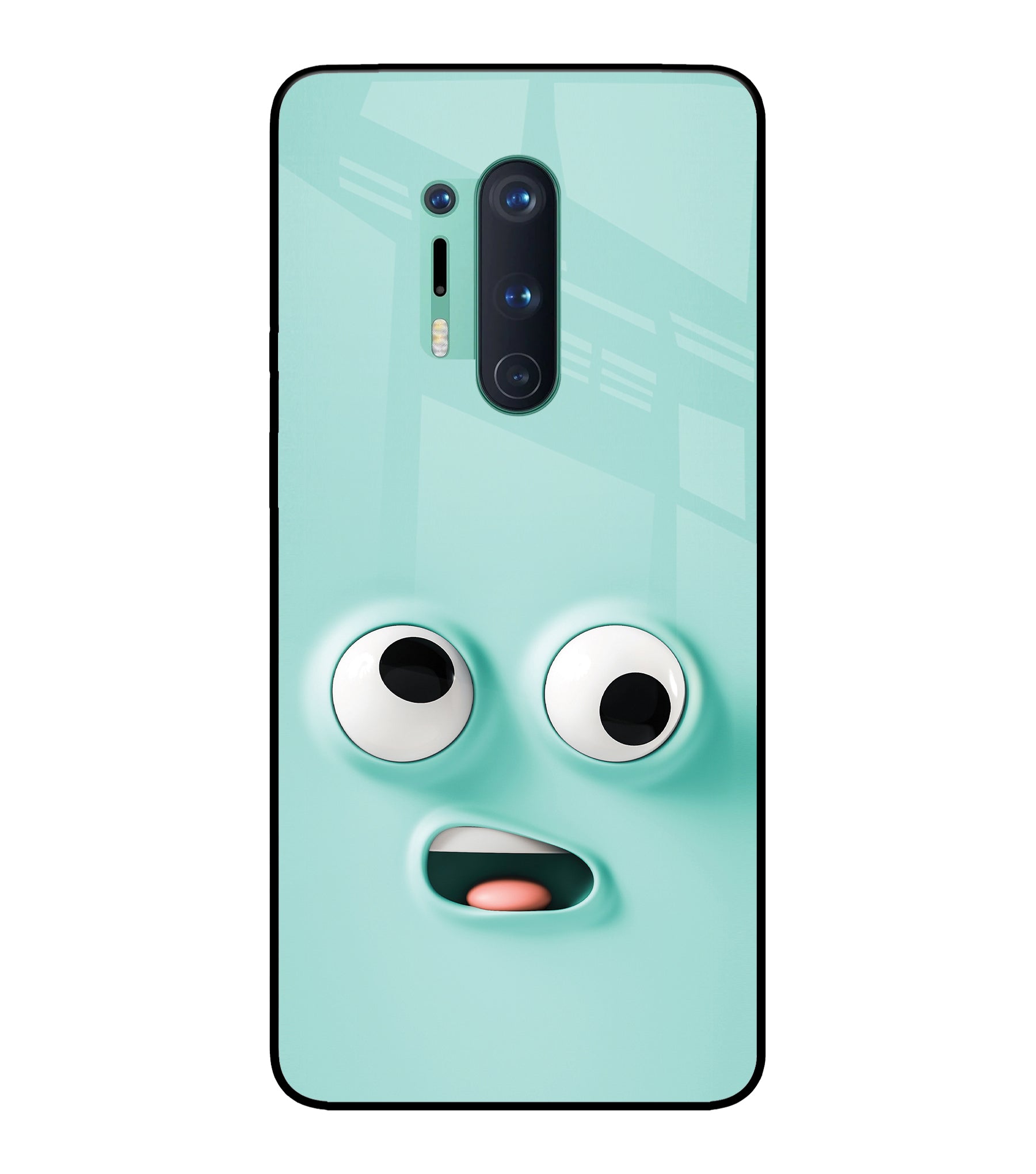 Funny Cartoon Oneplus 8 Pro Glass Cover