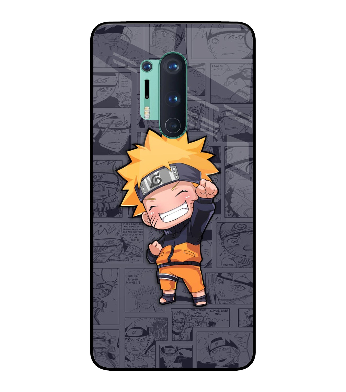 Chota Naruto Oneplus 8 Pro Glass Cover