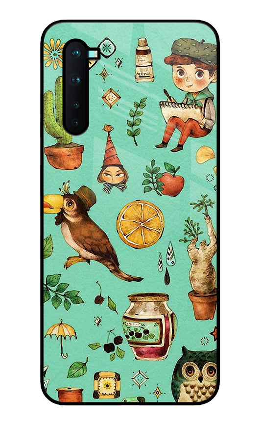 Vintage Art Oneplus Nord Glass Cover