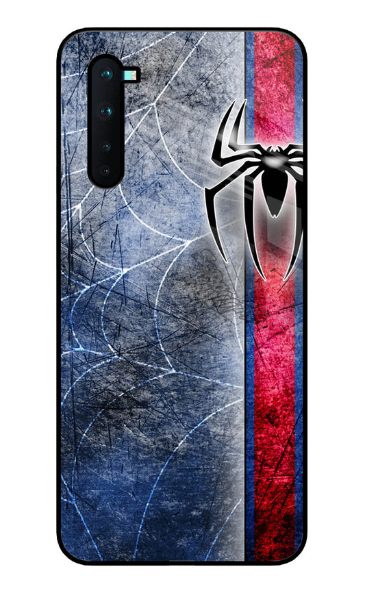 Spider Blue Wall Oneplus Nord Glass Cover