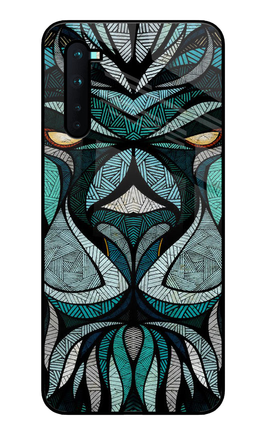 Lion Tattoo Art Oneplus Nord Glass Cover