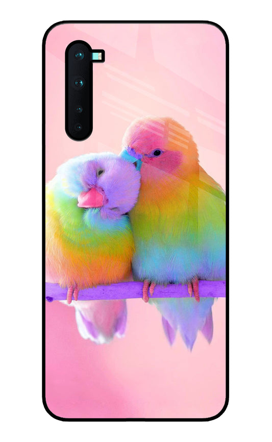Love Birds Oneplus Nord Glass Cover