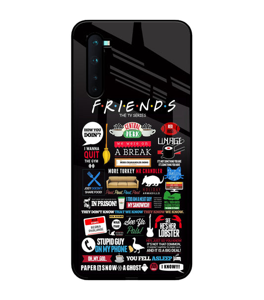 FRIENDS Oneplus Nord Glass Cover