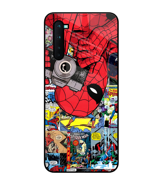 Spider Man Oneplus Nord Glass Cover