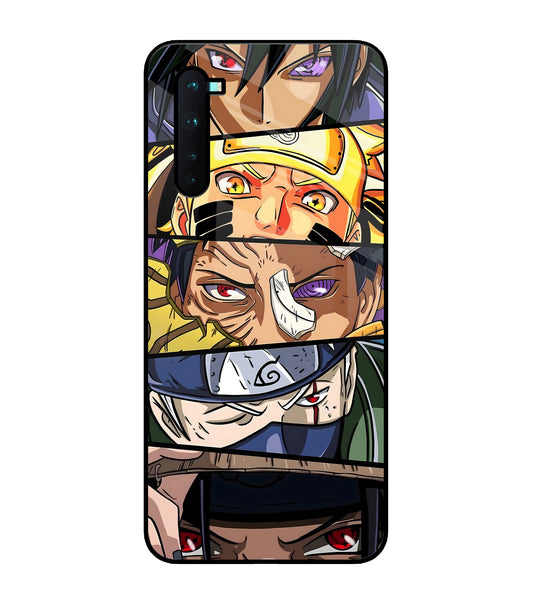 Naruto Character Oneplus Nord Glass Cover