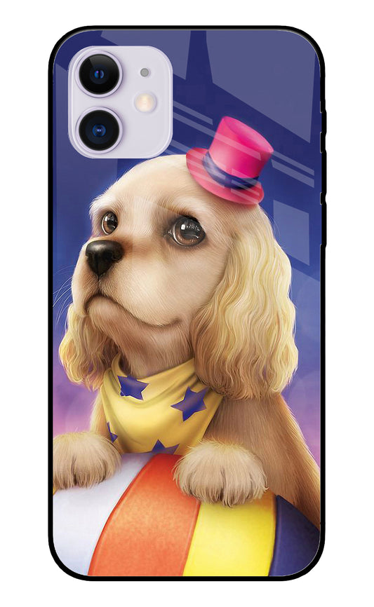 Circus Puppy iPhone 12 Glass Cover