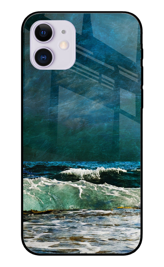Sea Wave Art iPhone 12 Pro Max Glass Cover