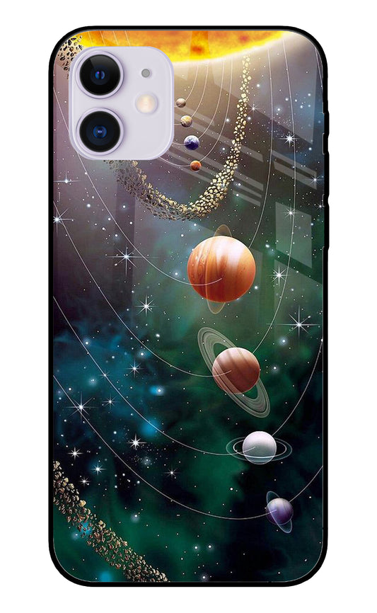 Solar System Art iPhone 12 Pro Max Glass Cover