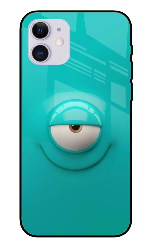 One Eye Cartoon iPhone 12 Pro Max Glass Cover