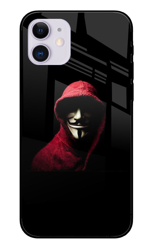 Anonymous Hacker iPhone 12 Pro Max Glass Cover