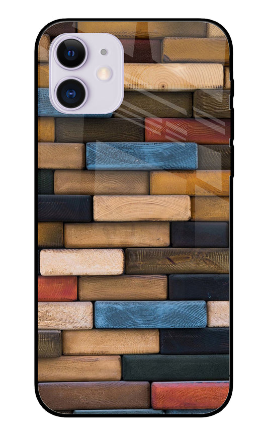 Colorful Wooden Bricks iPhone 12 Pro Max Glass Cover