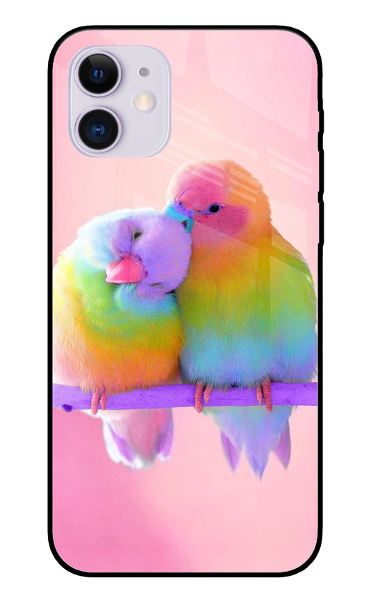 Love Birds iPhone 12 Pro Max Glass Cover
