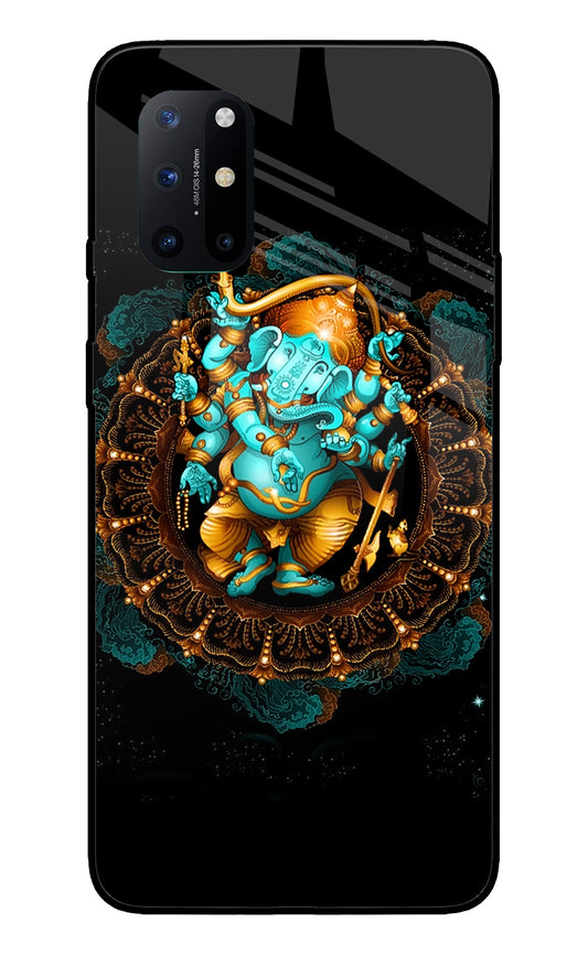 Lord Ganesha Art Oneplus 8T Glass Cover