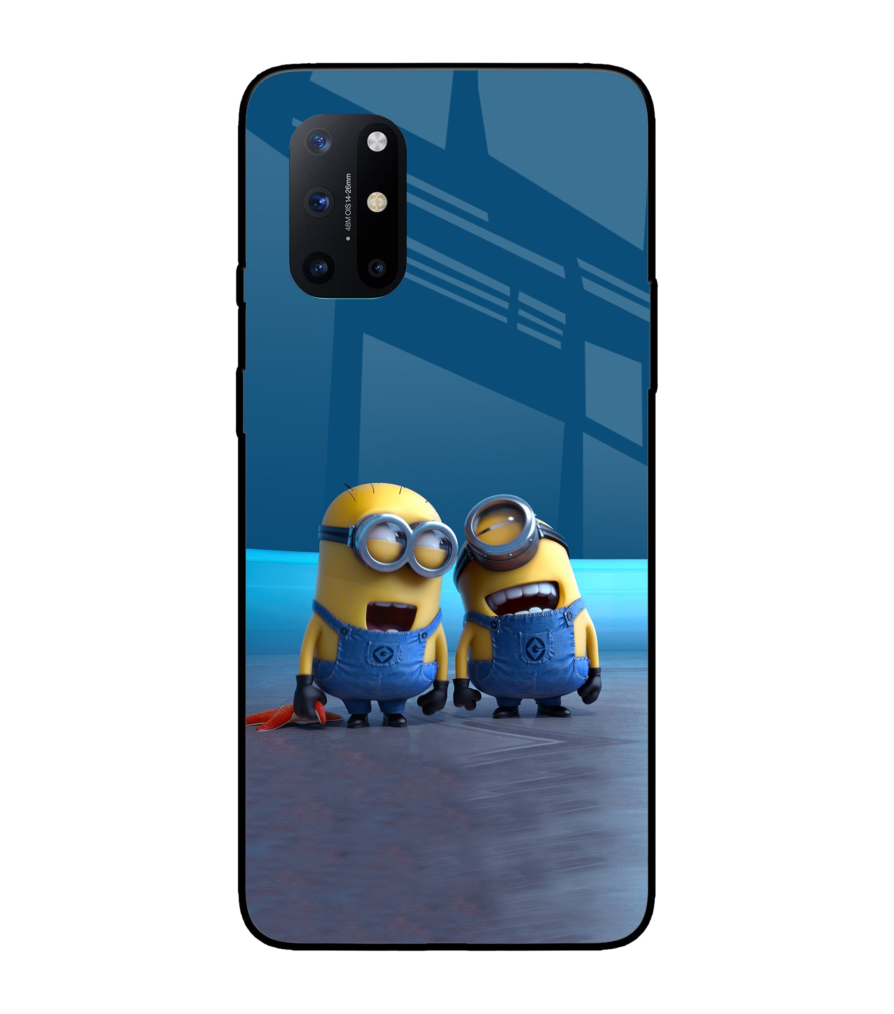 Minion Laughing Oneplus 8T Glass Cover