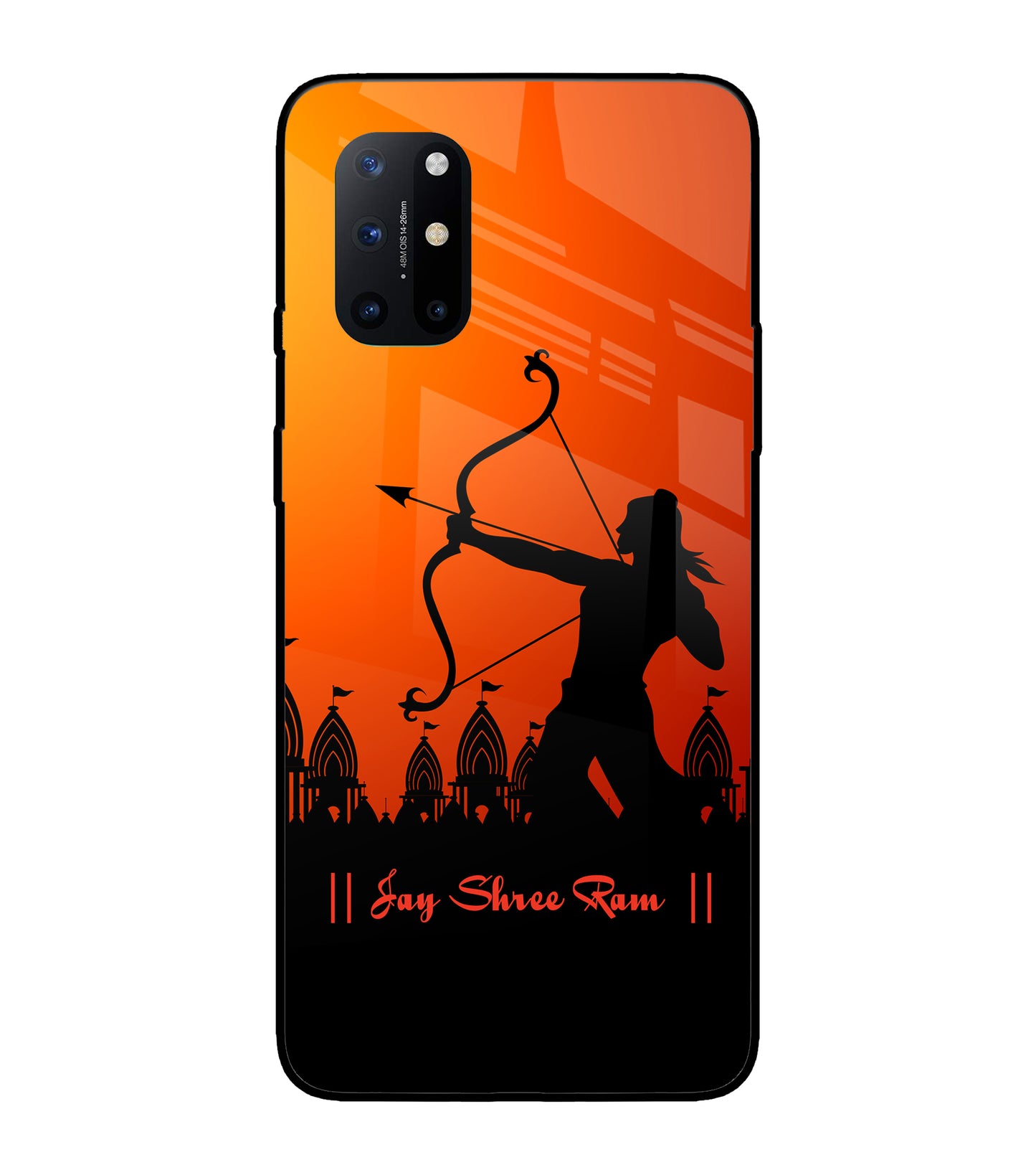 Lord Ram - 4 Oneplus 8T Glass Cover