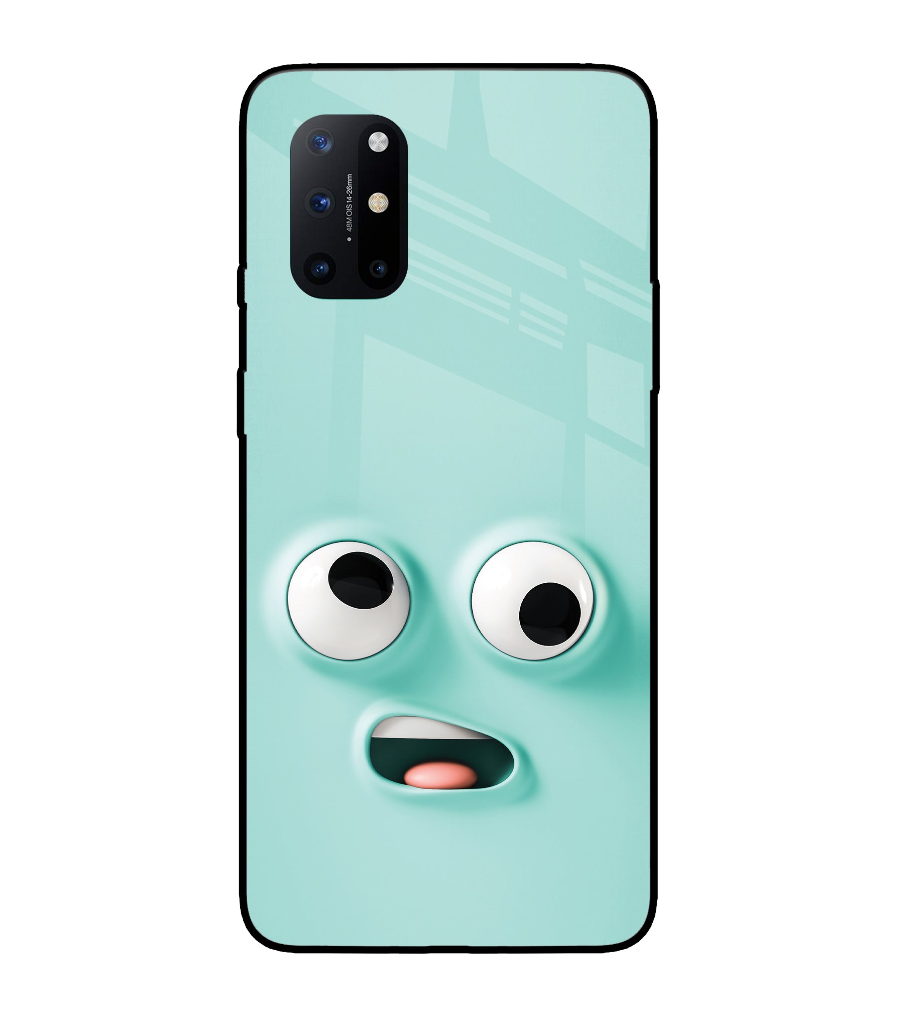 Funny Cartoon Oneplus 8T Glass Cover