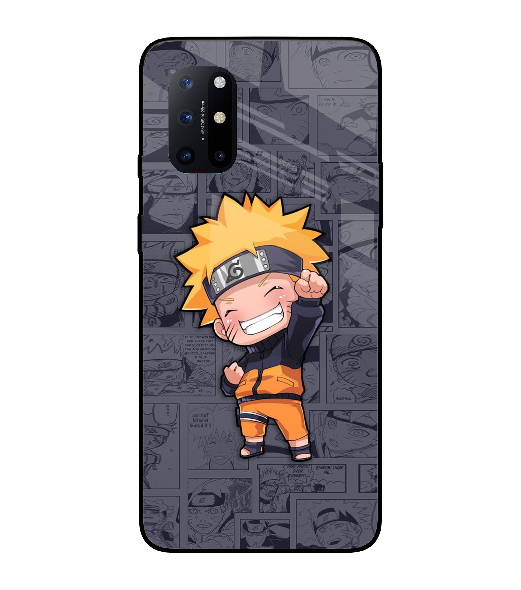Chota Naruto Oneplus 8T Glass Cover