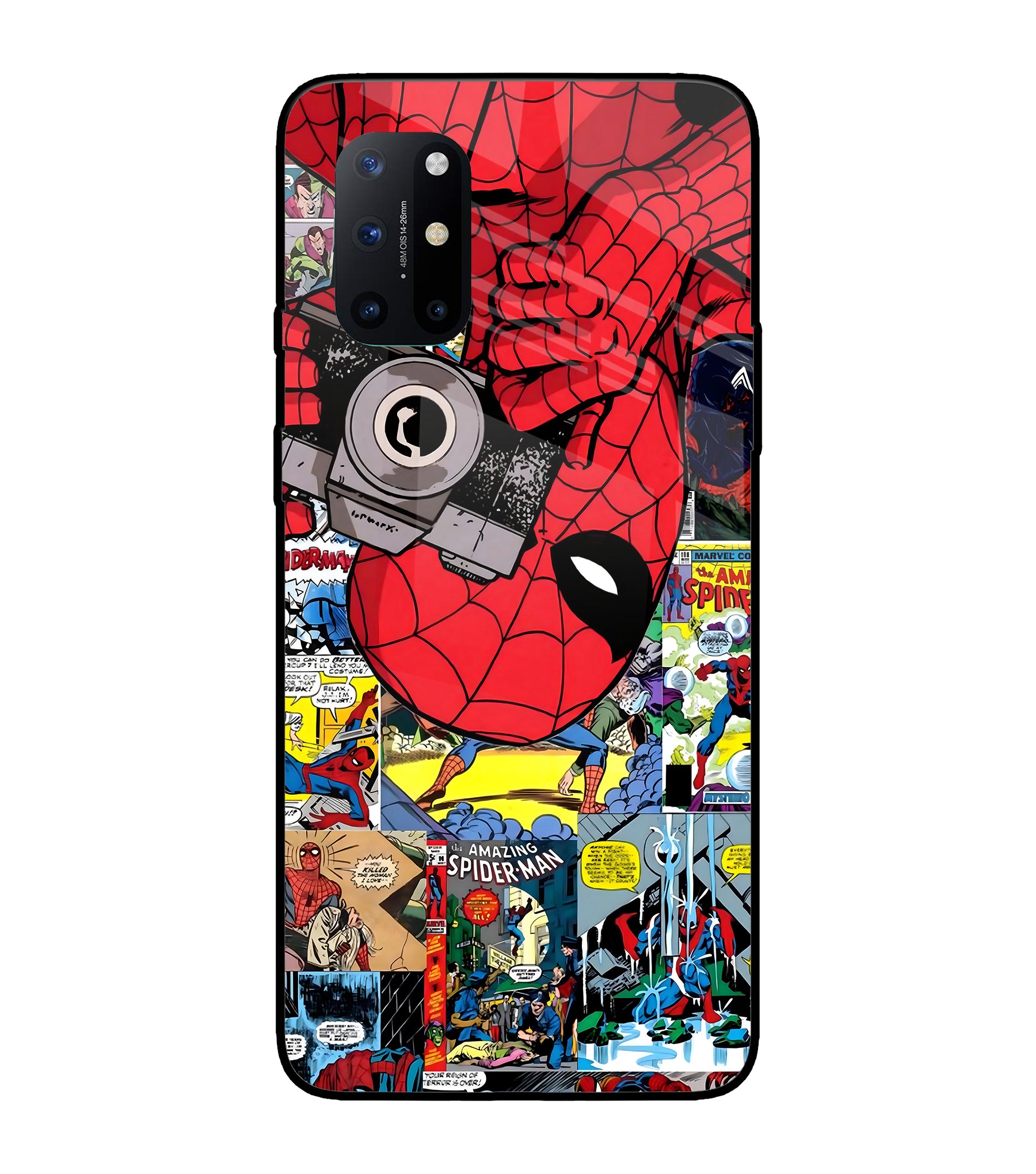 Spider Man Oneplus 8T Glass Cover