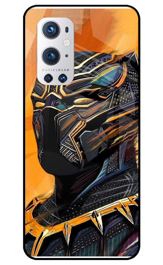 Black Panther Art Oneplus 9 Pro Glass Cover