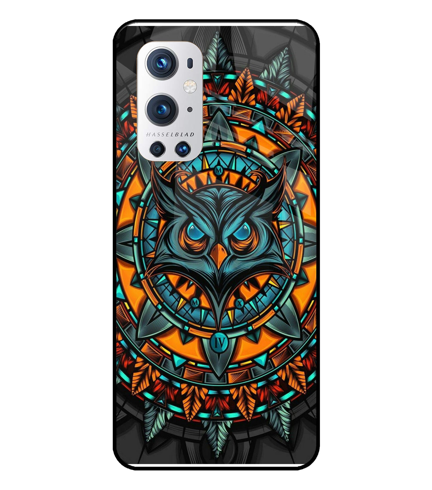 Angry Owl Art Oneplus 9 Pro Glass Cover
