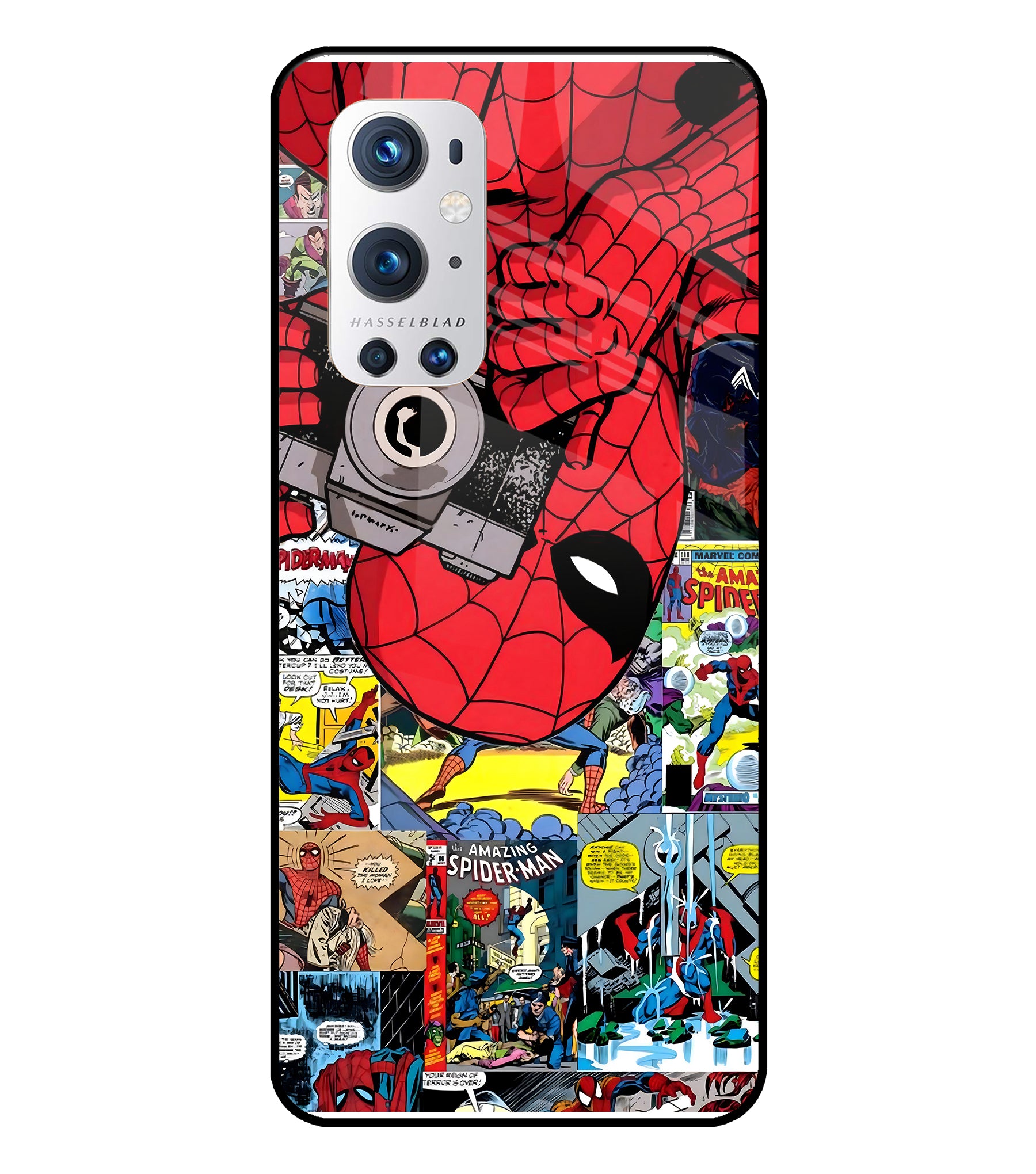 Spider Man Oneplus 9 Pro Glass Cover