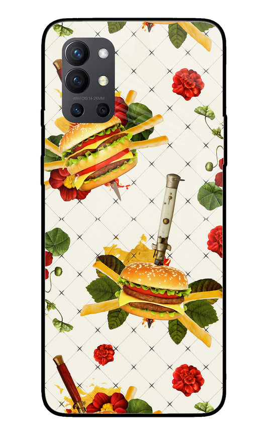 Burger Food Wallpaper Oneplus 9R Glass Cover