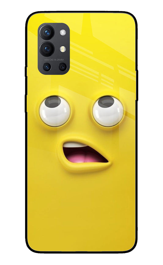 Emoji Face Oneplus 9R Glass Cover