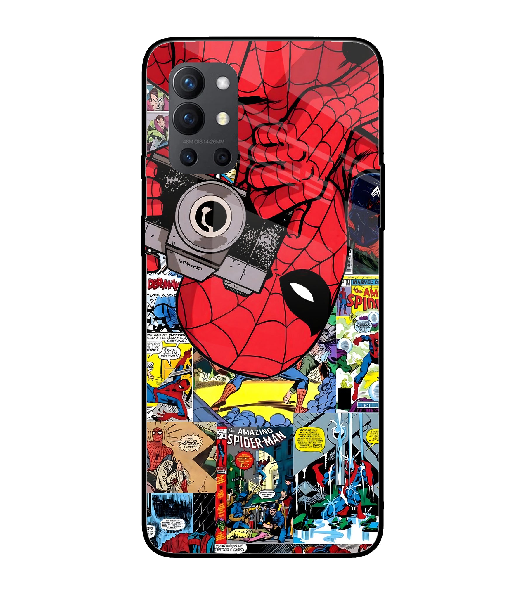 Spider Man Oneplus 9R Glass Cover