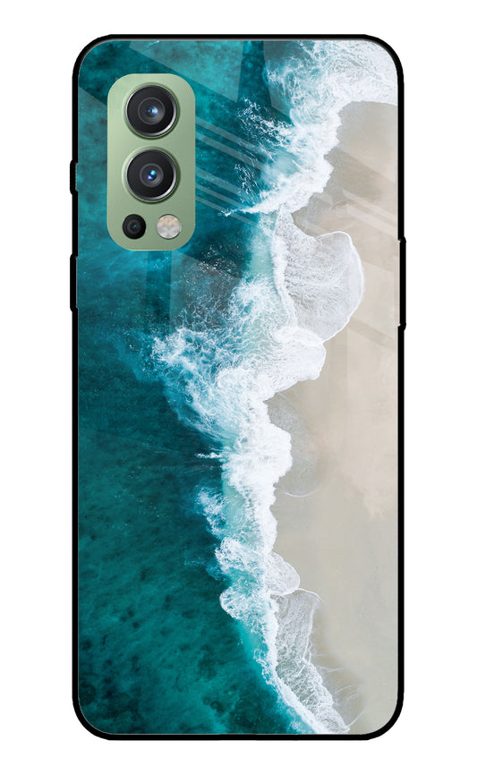 Tuquoise Ocean Beach OnePlus Nord 2 5G Glass Cover
