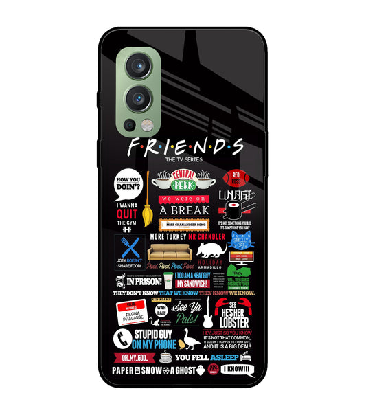 FRIENDS OnePlus Nord 2 5G Glass Cover