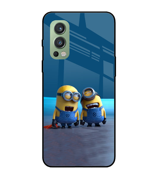 Minion Laughing OnePlus Nord 2 5G Glass Cover