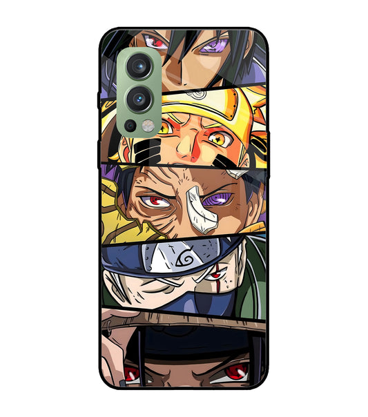Naruto Character OnePlus Nord 2 5G Glass Cover