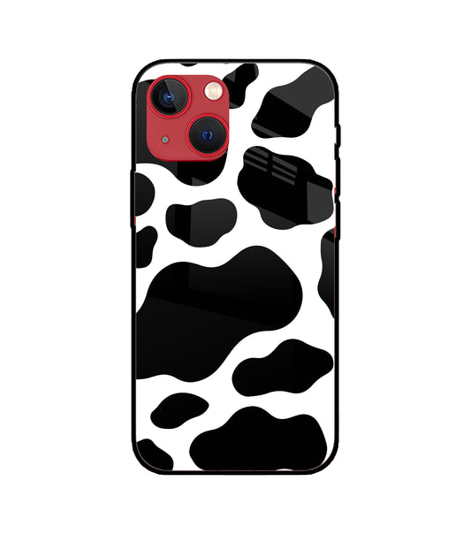 Cow Spots iPhone 13 Mini Glass Cover