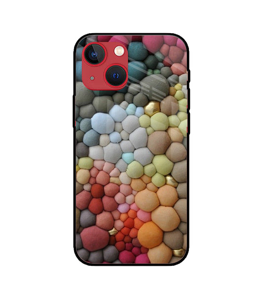 Colorful Balls Rug iPhone 13 Mini Glass Cover