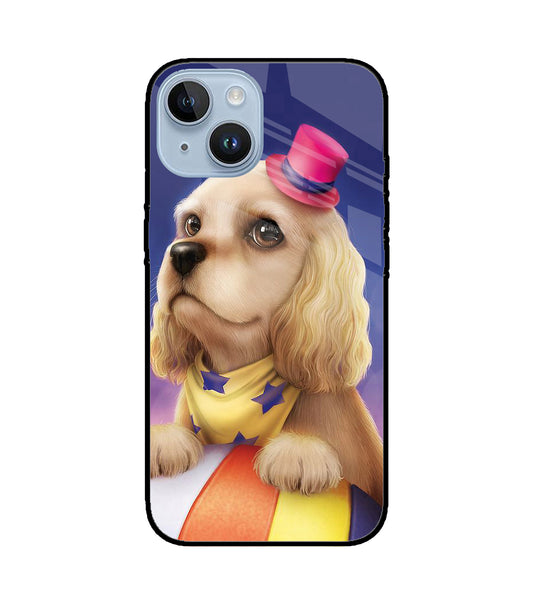 Circus Puppy iPhone 14 Glass Cover