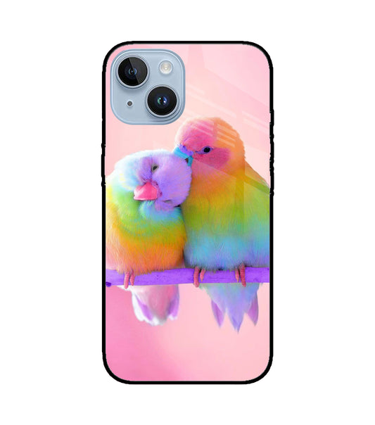Love Birds iPhone 14 Glass Cover