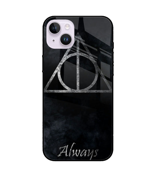 Deathly Hallows iPhone 14 Plus Glass Cover