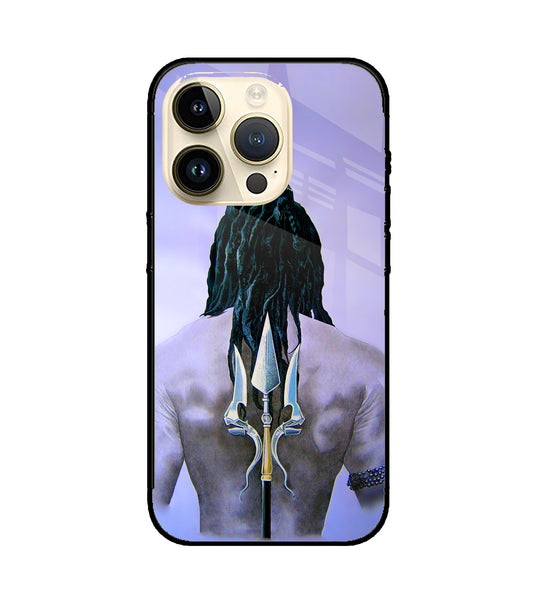 Lord Shiva iPhone 14 Pro Glass Cover