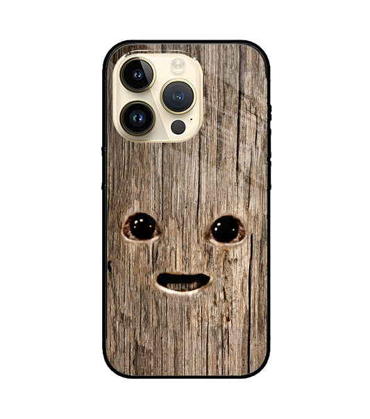 Groot Wooden iPhone 14 Pro Glass Cover
