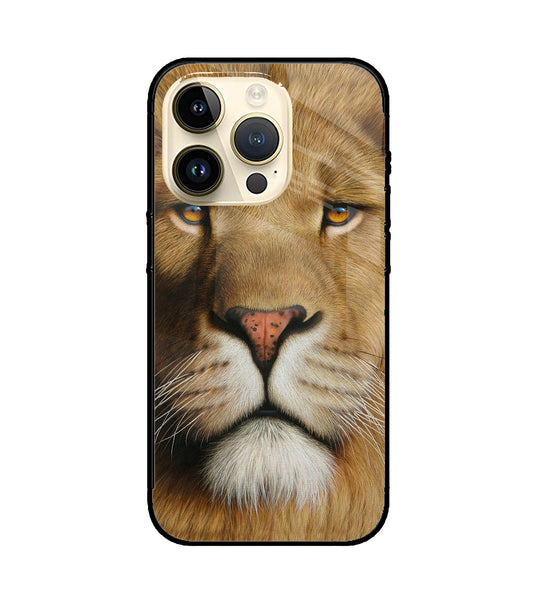 Nature Lion iPhone 14 Pro Glass Cover