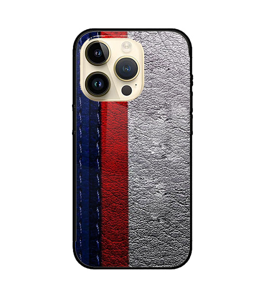 BMW Stripes iPhone 14 Pro Glass Cover