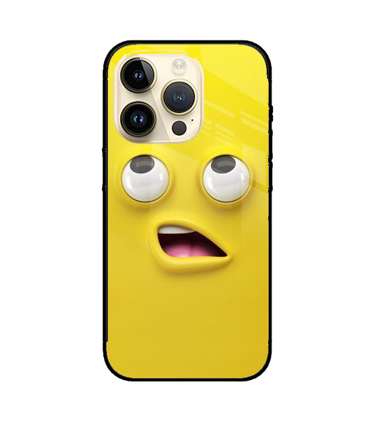 Emoji Face iPhone 14 Pro Glass Cover